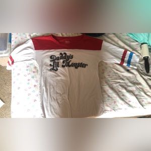 suicide squad harley quinn t shirt daddys little monster